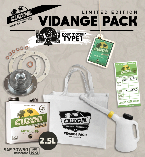Pack Vidange Cuzoil 2.5L